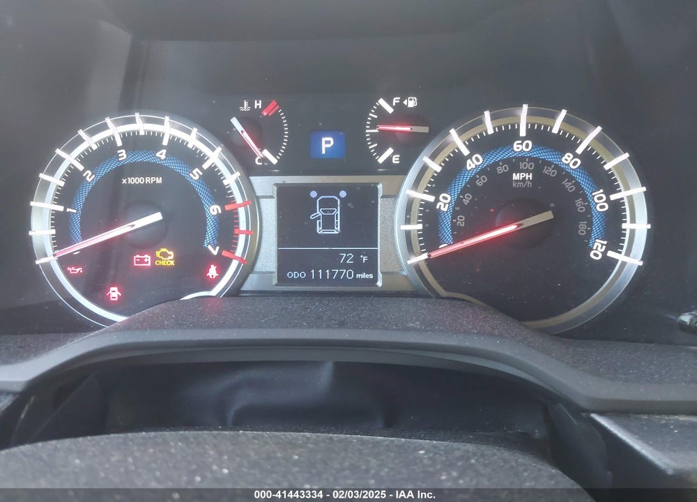 2016 TOYOTA 4RUNNER LIMITED VIN: JTEBU5JR3G5300101