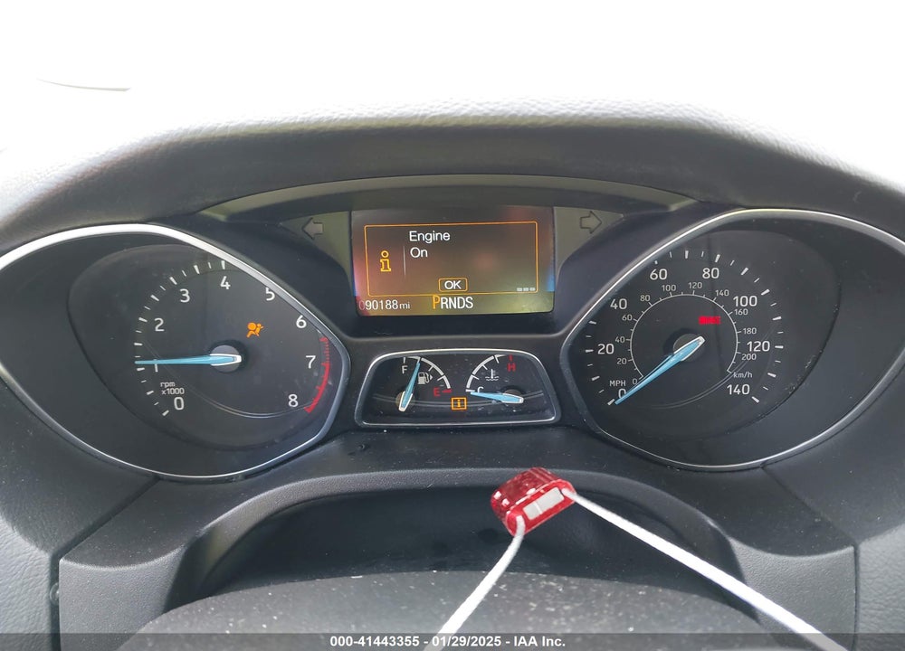 2018 FORD FOCUS VIN: 1FADP3FE1JL267977