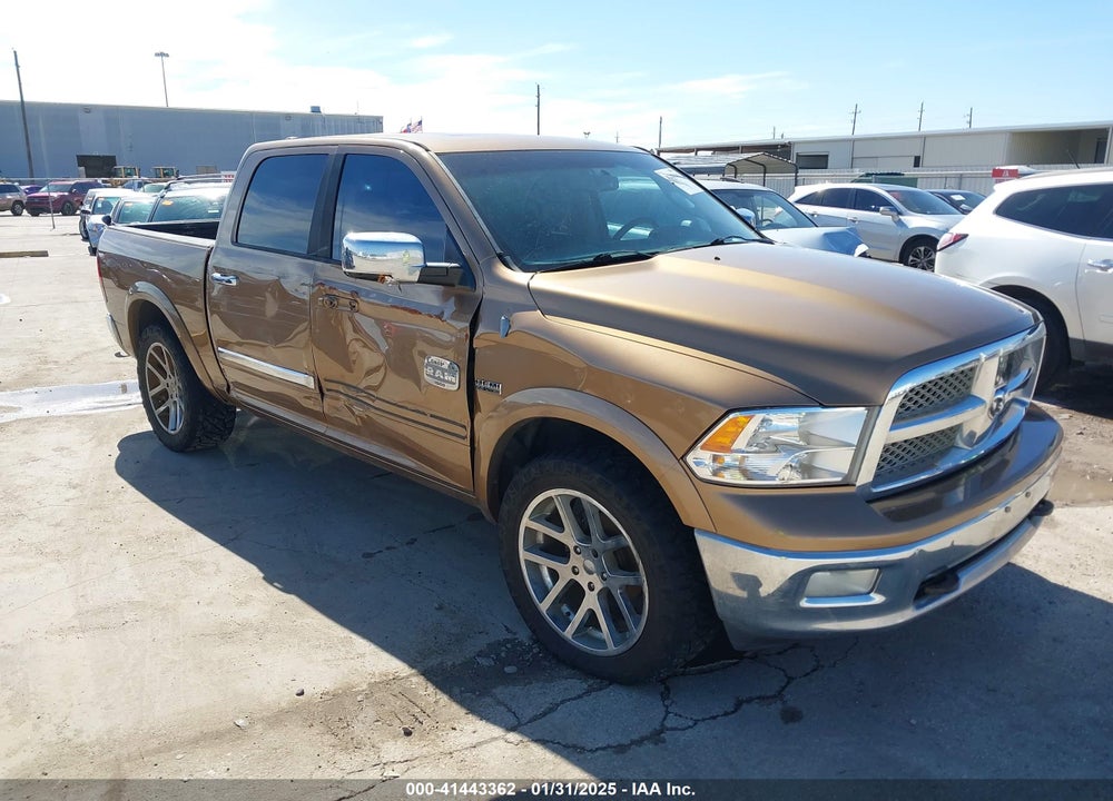 2012 DODGE RAM 1500 LARAMIE LONGHORN VIN: 1C6RD7PT6CS247222