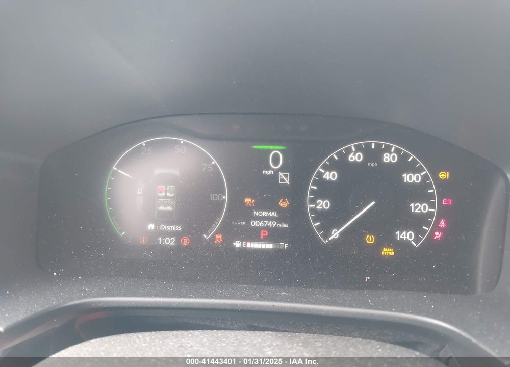 2025 HONDA CR-V HYBRID SPORT-L VIN: 5J6RS6H89SL011024