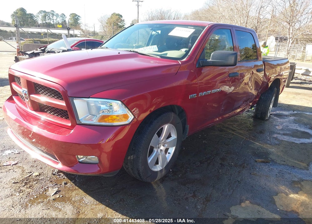 2012 RAM 1500 ST VIN: 1C6RD6KT0CS201127