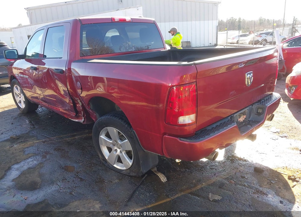 2012 RAM 1500 ST VIN: 1C6RD6KT0CS201127