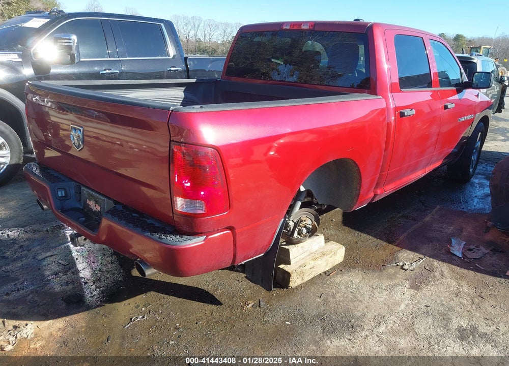 2012 RAM 1500 ST VIN: 1C6RD6KT0CS201127