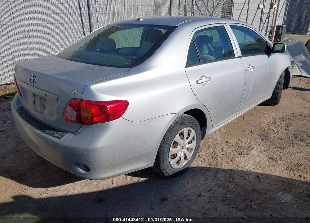 2009 TOYOTA COROLLA VIN: 2T1BU40E29C167141