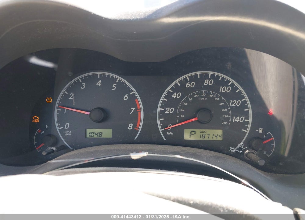 2009 TOYOTA COROLLA VIN: 2T1BU40E29C167141