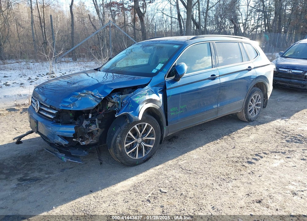 2019 VOLKSWAGEN TIGUAN 2.0T SE/2.0T SEL/2.0T SEL R-LINE/2.0T SEL R-LINE BLACK VIN: 3VV2B7AX3KM170832