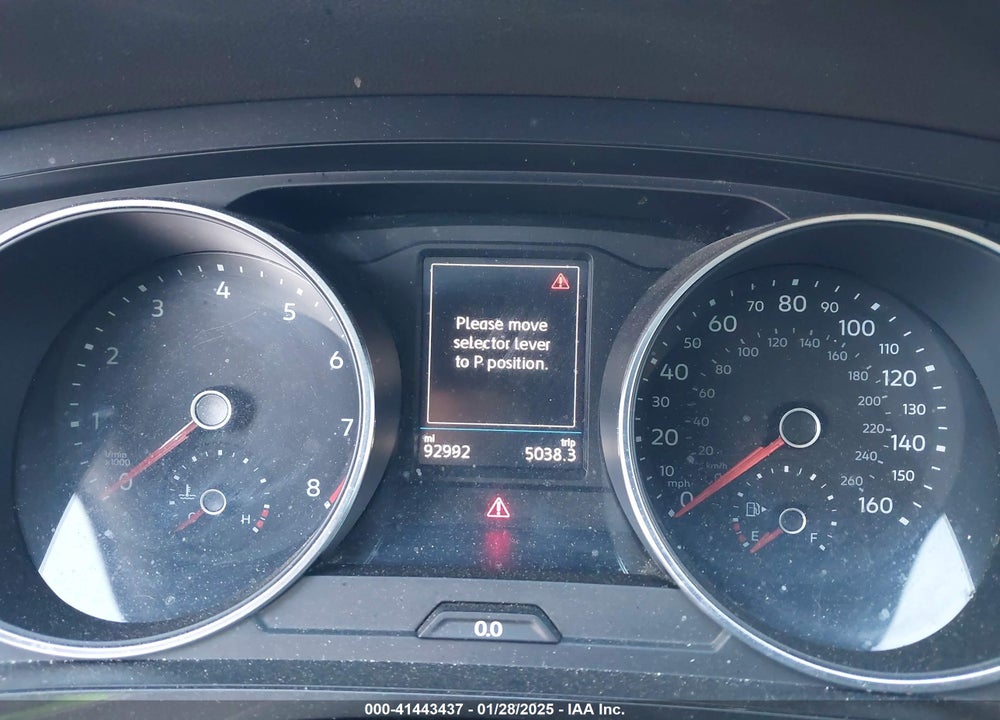 2019 VOLKSWAGEN TIGUAN 2.0T SE/2.0T SEL/2.0T SEL R-LINE/2.0T SEL R-LINE BLACK VIN: 3VV2B7AX3KM170832