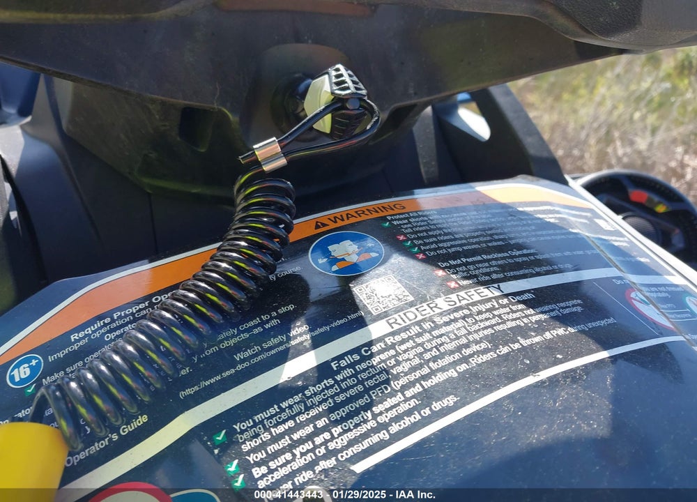 2022 SEADOO GTI VIN: YDVB6347F222