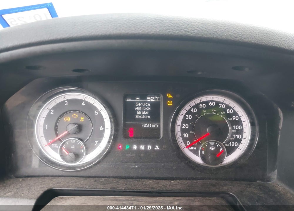 2022 RAM 1500 CLASSIC TRADESMAN 4X4 5'7 BOX VIN: 3C6RR7KG3NG413413