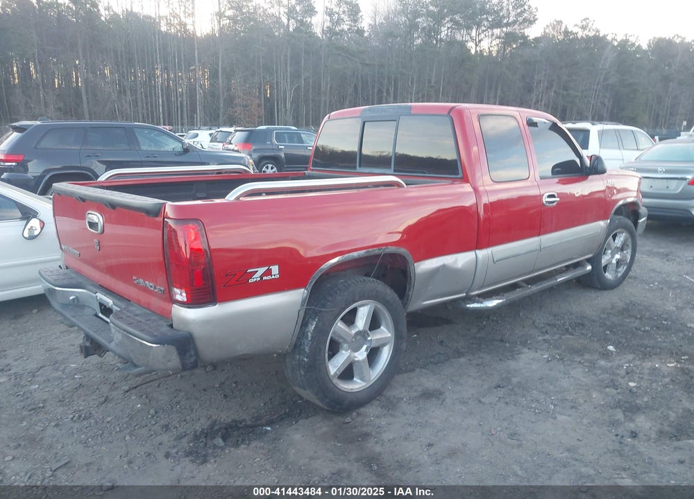 2004 CHEVROLET SILVERADO 1500 Z71 VIN: 1GCEK19T64Z347319