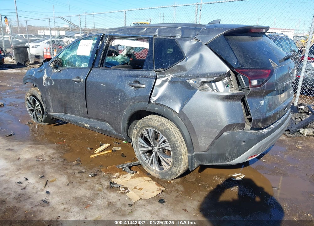 2021 NISSAN ROGUE SV INTELLIGENT AWD VIN: 5N1AT3BB6MC775849