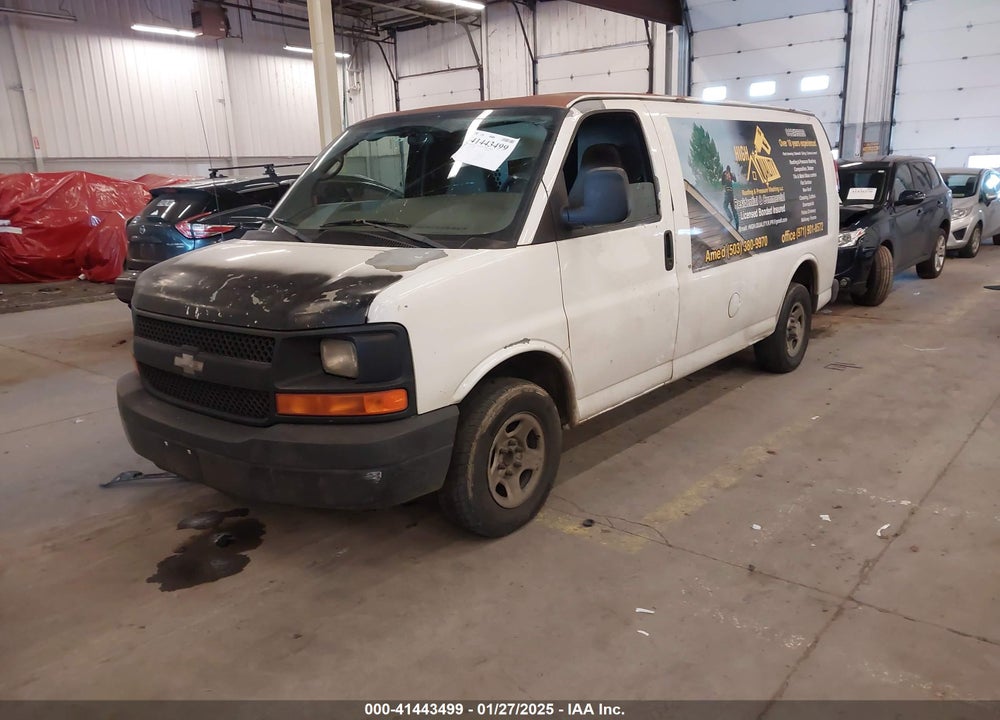 2006 CHEVROLET EXPRESS WORK VAN VIN: 1GCFG15X261210944