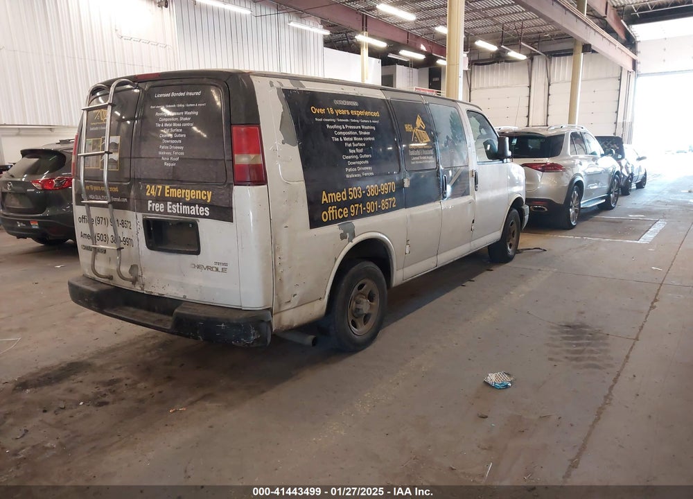 2006 CHEVROLET EXPRESS WORK VAN VIN: 1GCFG15X261210944
