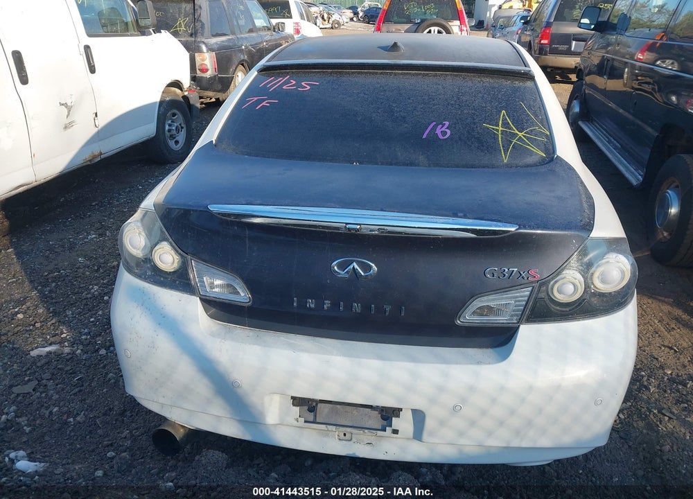 2011 INFINITI G37X VIN: JN1CV6AR7BM407066