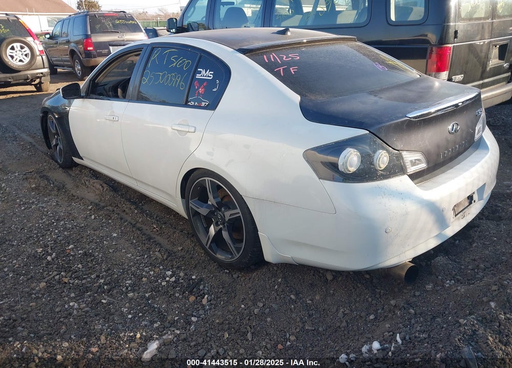 2011 INFINITI G37X VIN: JN1CV6AR7BM407066
