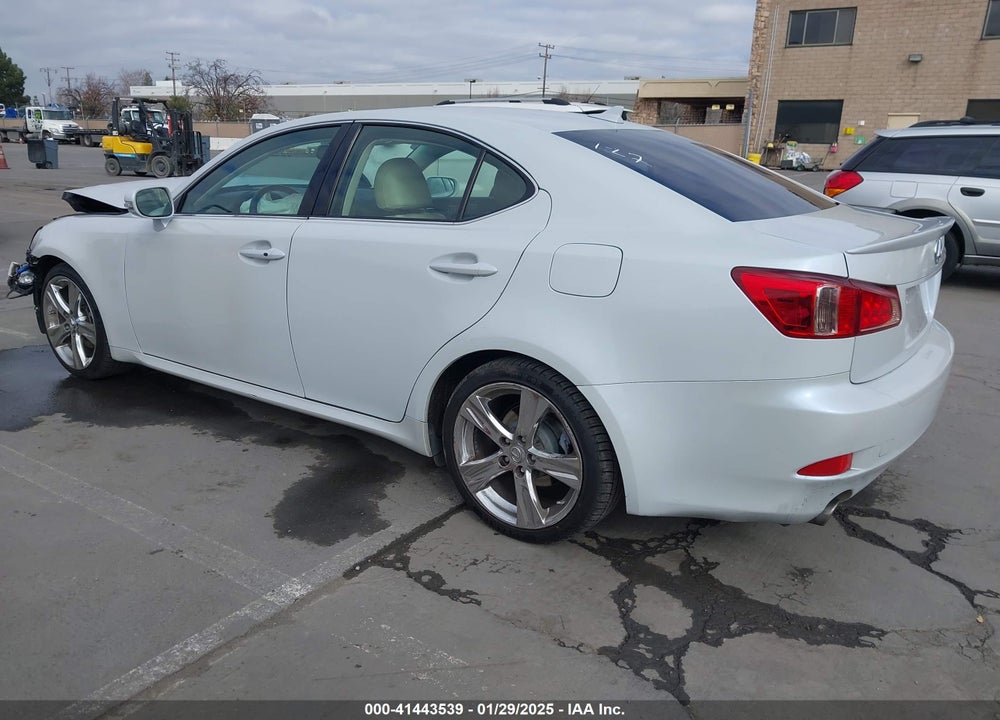 2011 LEXUS IS 250 VIN: JTHBF5C22B5150410
