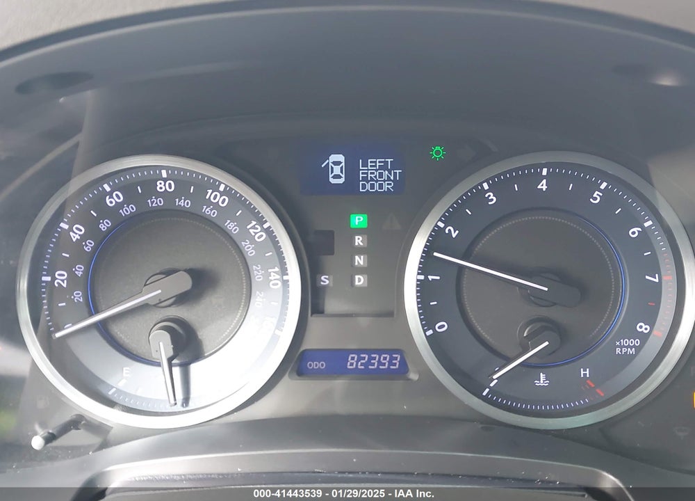 2011 LEXUS IS 250 VIN: JTHBF5C22B5150410