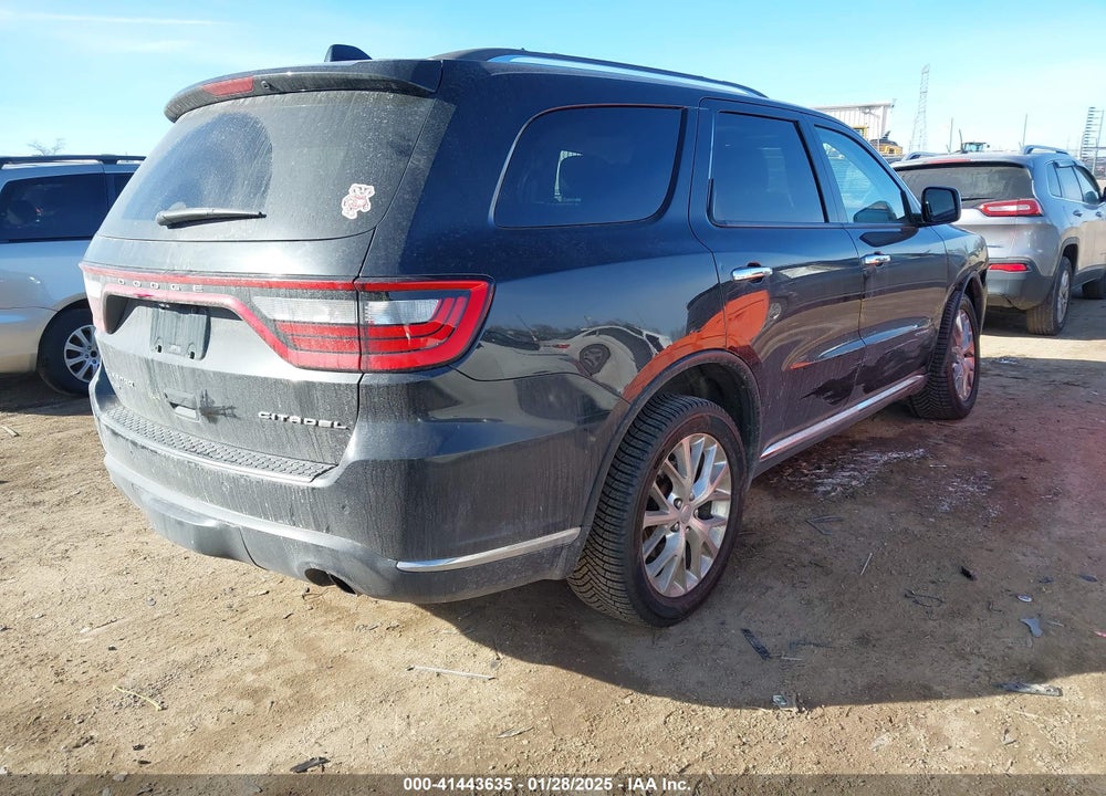 2014 DODGE DURANGO CITADEL VIN: 1C4RDJEG4EC524880