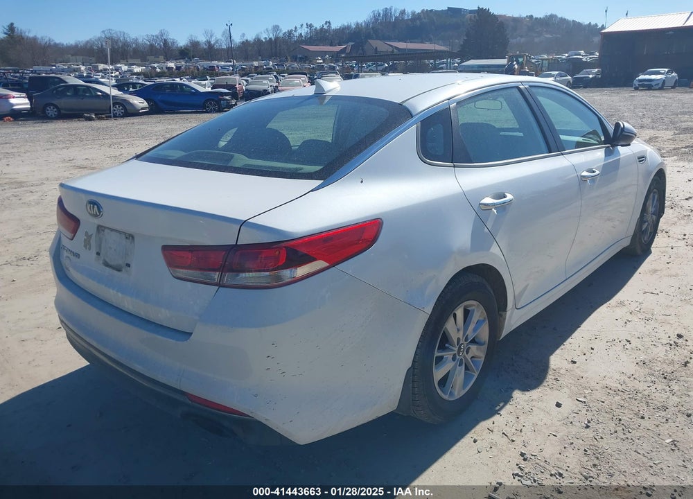 2016 KIA OPTIMA VIN: KNAGT4L3XG5096278