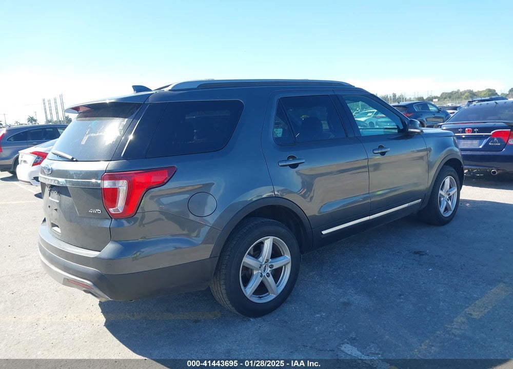 2017 FORD EXPLORER XLT VIN: 1FM5K8D87HGC50400