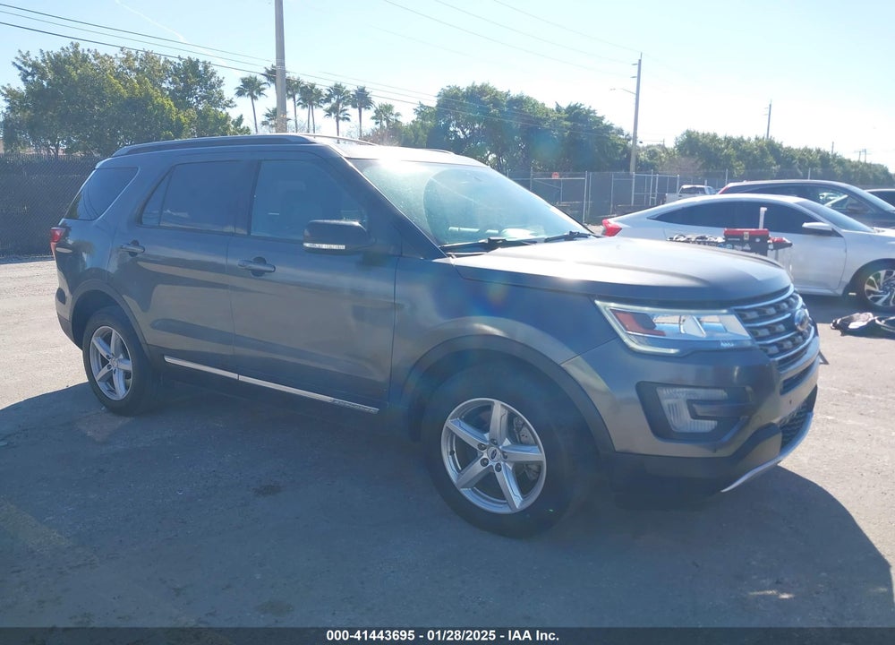 2017 FORD EXPLORER XLT VIN: 1FM5K8D87HGC50400