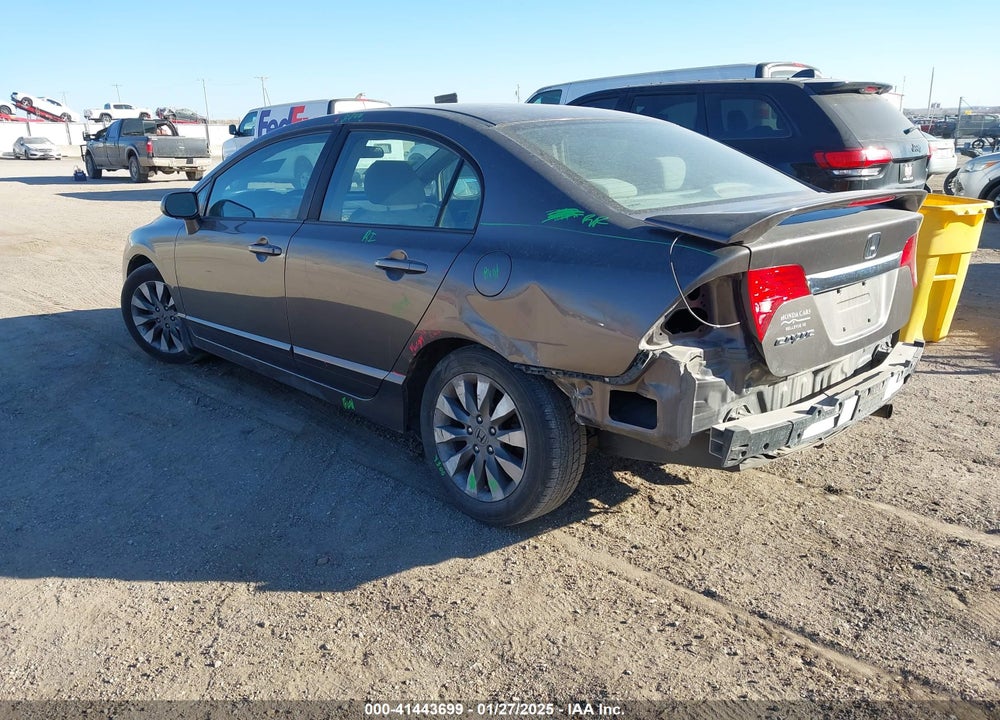 2010 HONDA CIVIC VIN: 19XFA1F86AE046757