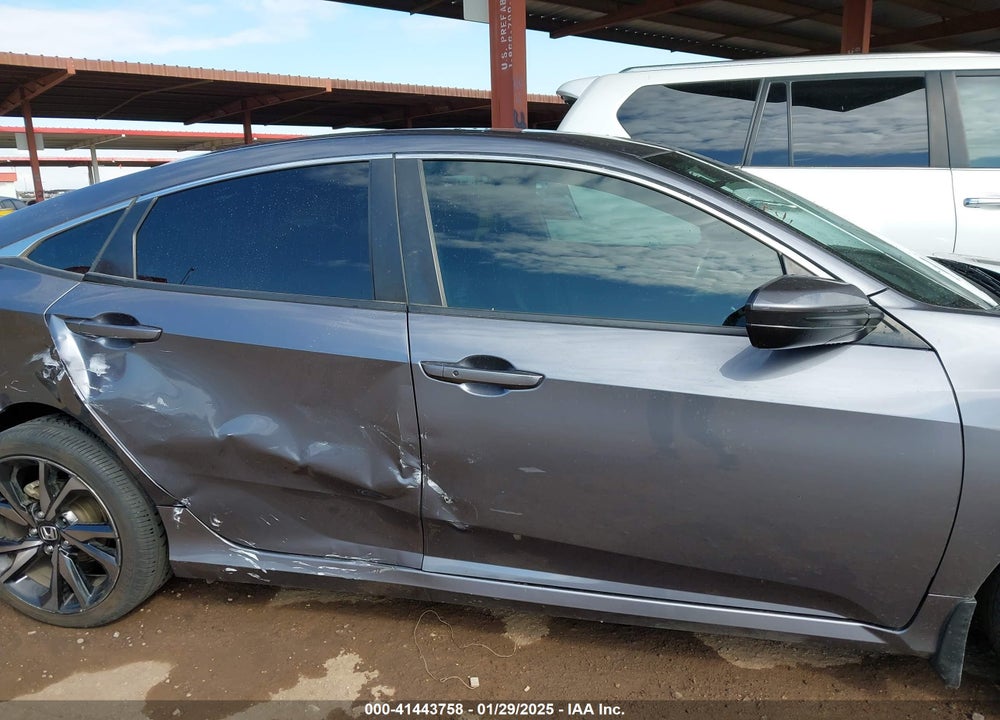 2021 HONDA CIVIC VIN: 2HGFC2F83MH507505