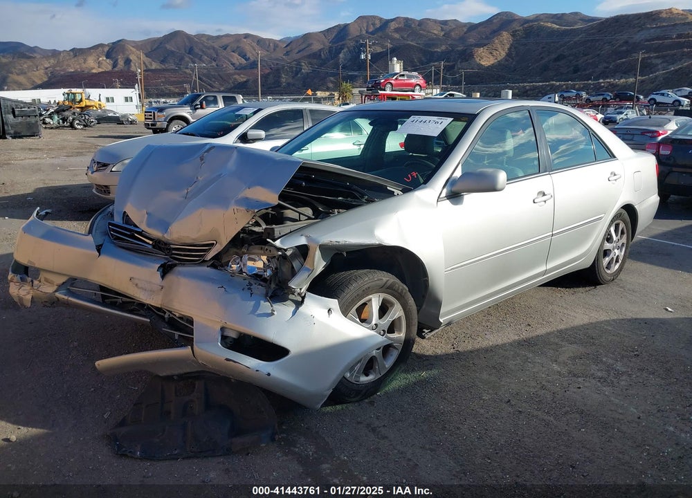 2005 TOYOTA CAMRY XLE V6 VIN: 4T1BF30K25U592605