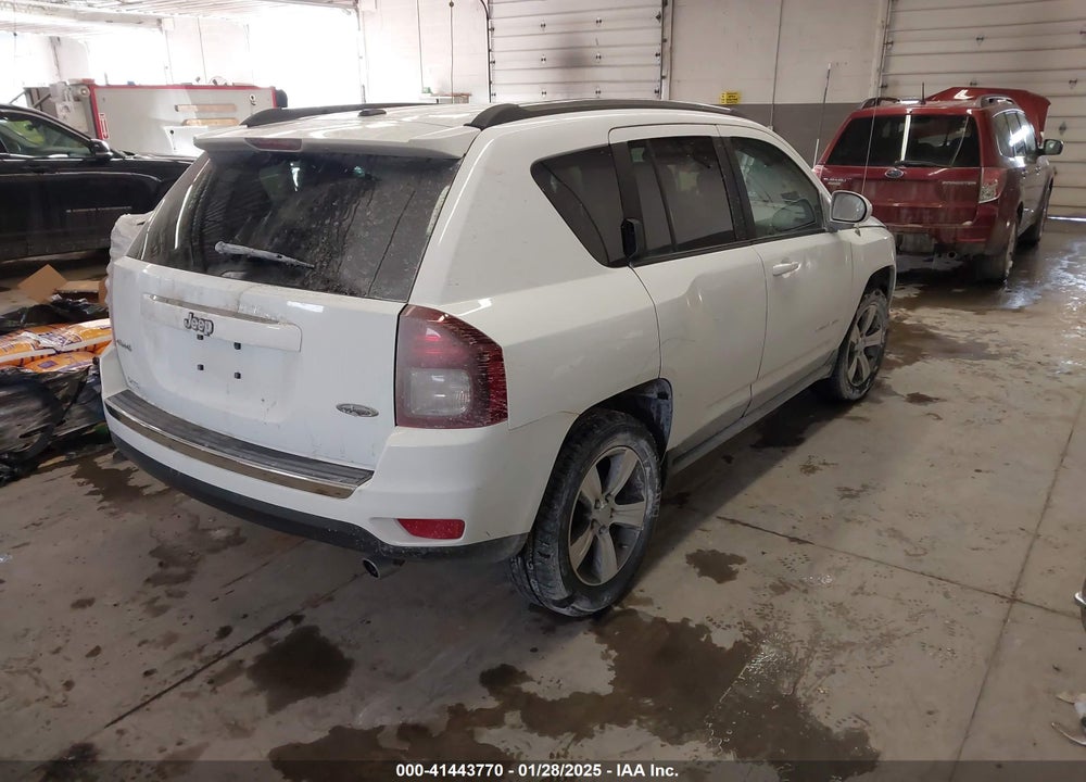 2017 JEEP COMPASS HIGH ALTITUDE 4X4 VIN: 1C4NJDEB6HD101312