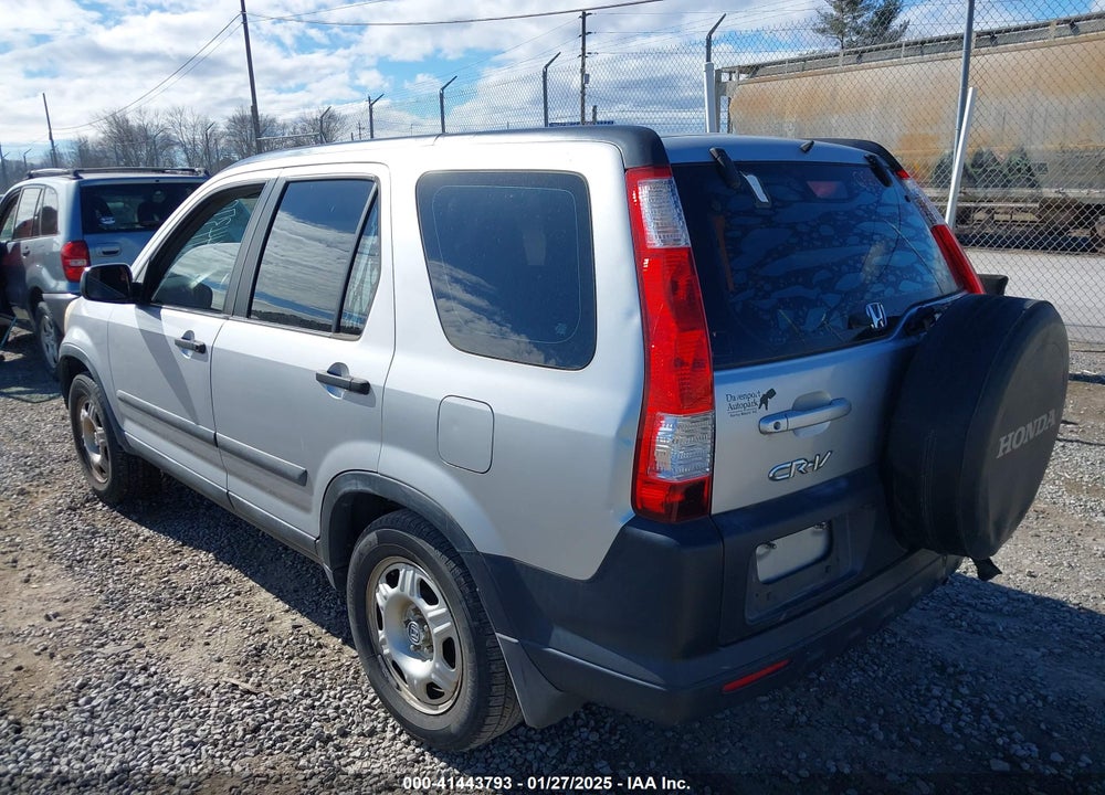 2006 HONDA CR-V LX VIN: SHSRD68556U402940