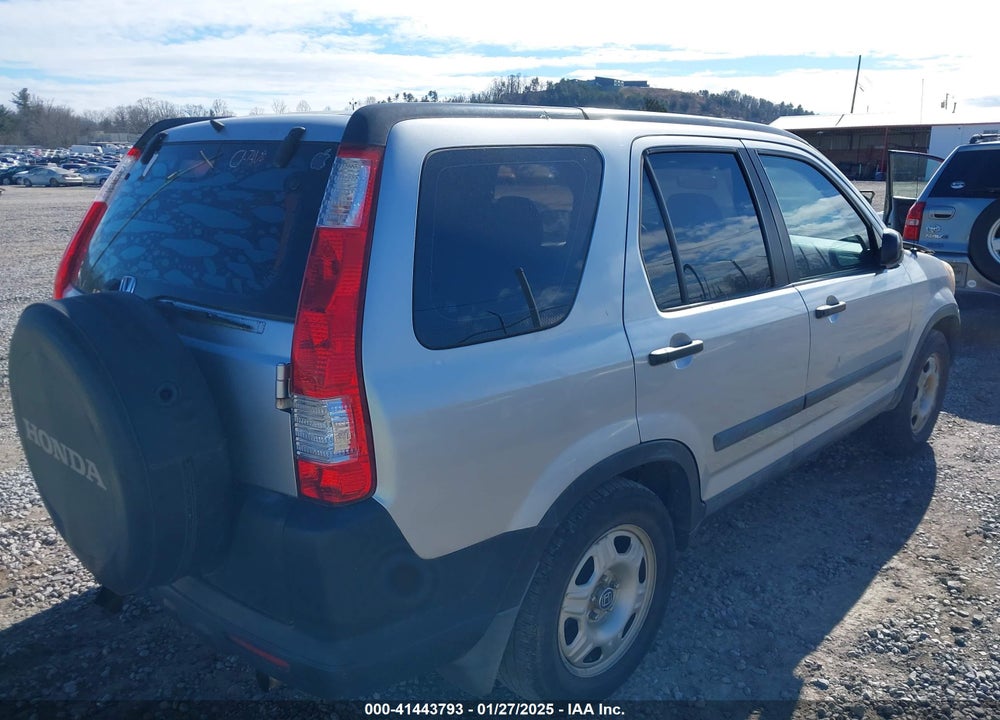 2006 HONDA CR-V LX VIN: SHSRD68556U402940