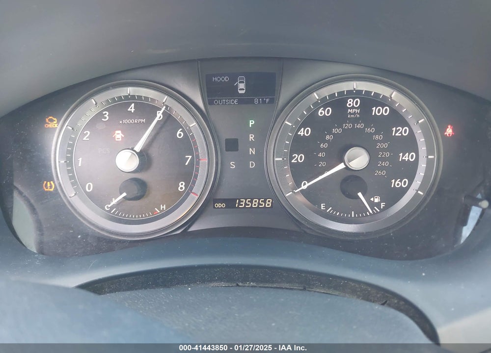 2008 LEXUS ES 350 VIN: JTHBJ46GX82221525