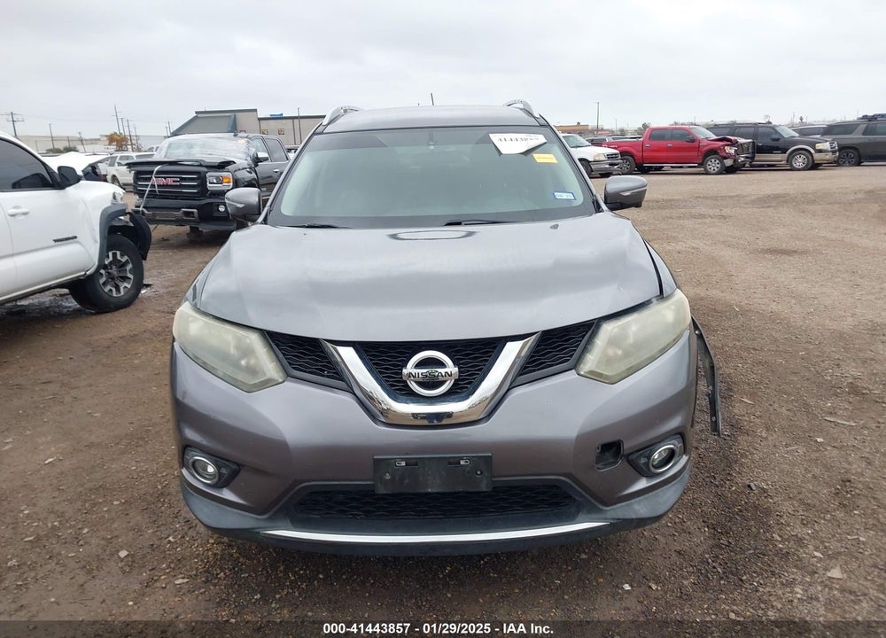 2015 NISSAN ROGUE SL VIN: 5N1AT2MT2FC908609