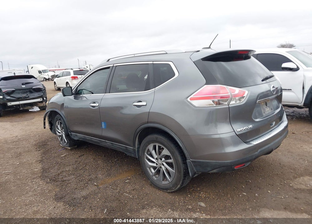 2015 NISSAN ROGUE SL VIN: 5N1AT2MT2FC908609
