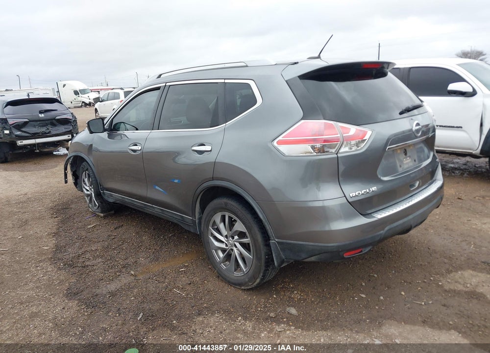 2015 NISSAN ROGUE SL VIN: 5N1AT2MT2FC908609