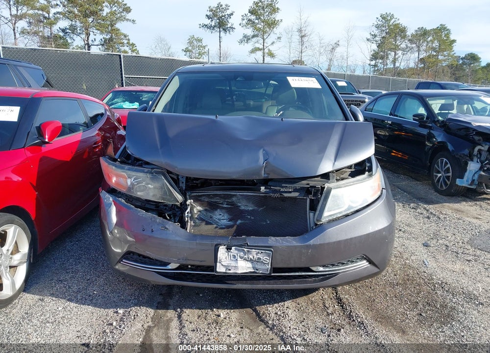 2016 HONDA ODYSSEY EX-L VIN: 5FNRL5H67GB080266