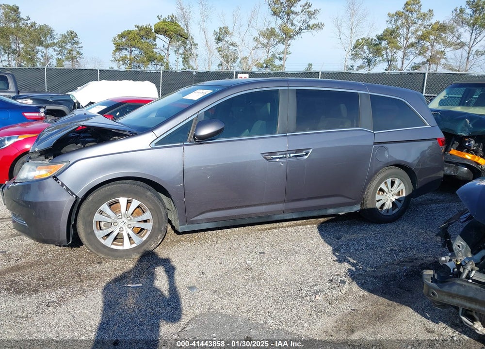 2016 HONDA ODYSSEY EX-L VIN: 5FNRL5H67GB080266