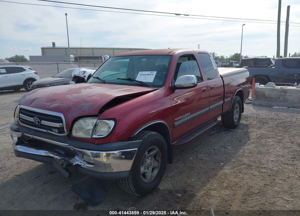 2002 TOYOTA TUNDRA SR5 V8 VIN: 5TBRT34162S237314