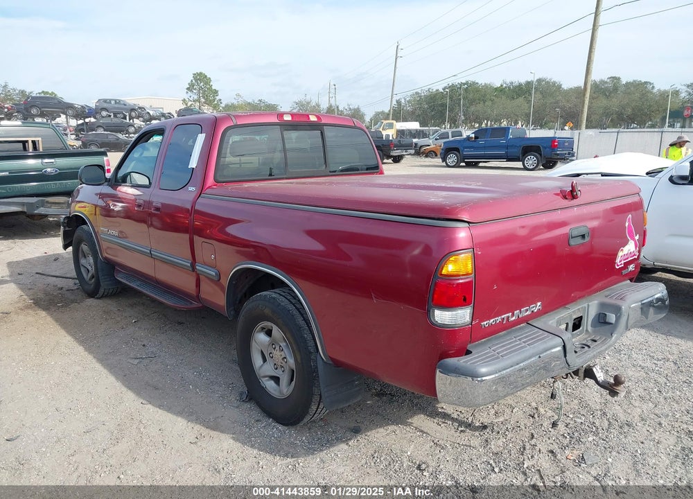 2002 TOYOTA TUNDRA SR5 V8 VIN: 5TBRT34162S237314
