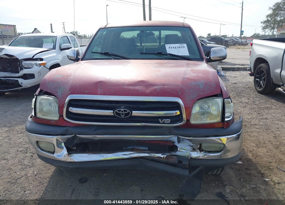 2002 TOYOTA TUNDRA SR5 V8 VIN: 5TBRT34162S237314