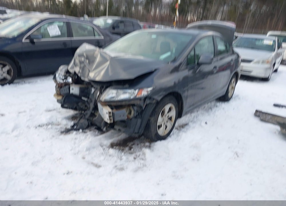 2013 HONDA CIVIC LX VIN: 2HGFB2F50DH586754