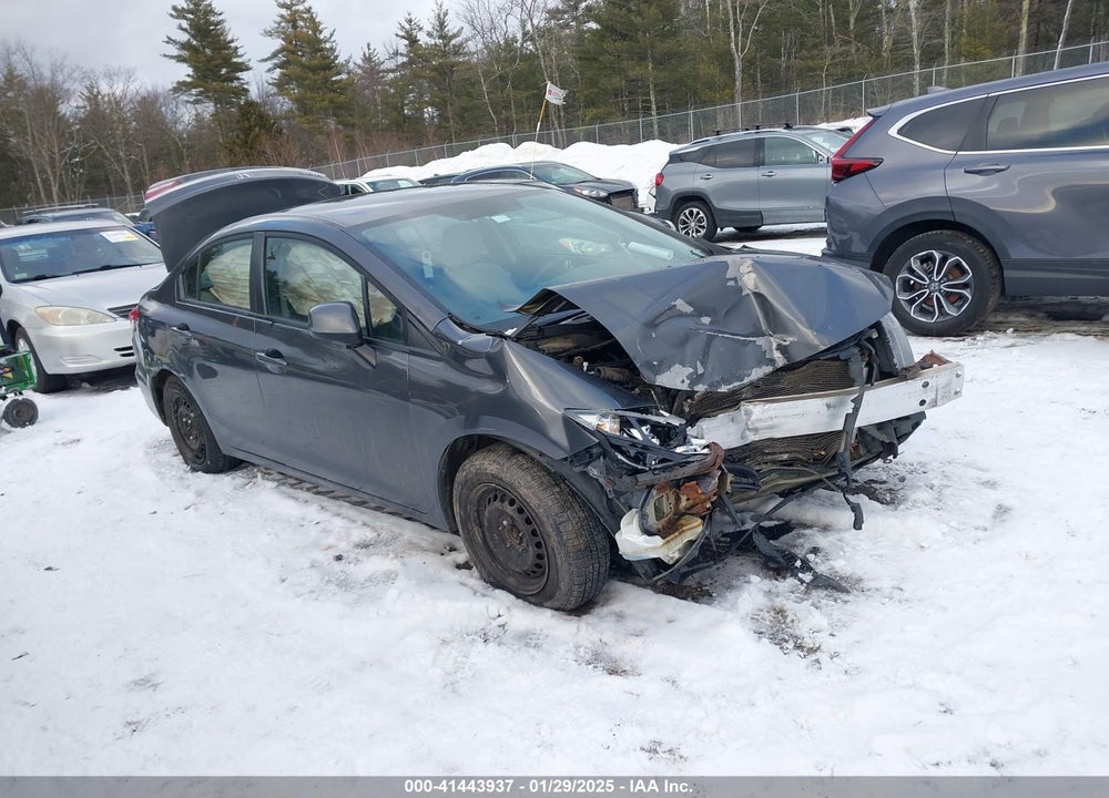2013 HONDA CIVIC LX VIN: 2HGFB2F50DH586754