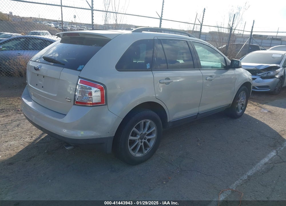 2007 FORD EDGE SEL VIN: 2FMDK48C67BB02814