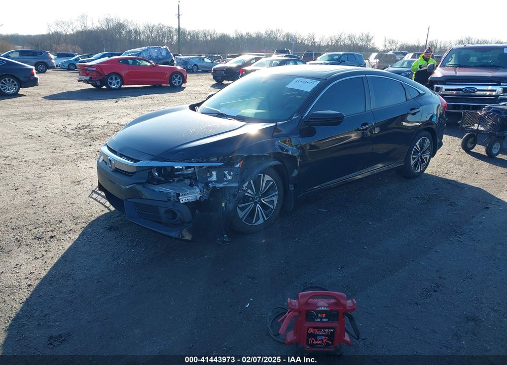 2016 HONDA CIVIC VIN: 19XFC1F32GE218497