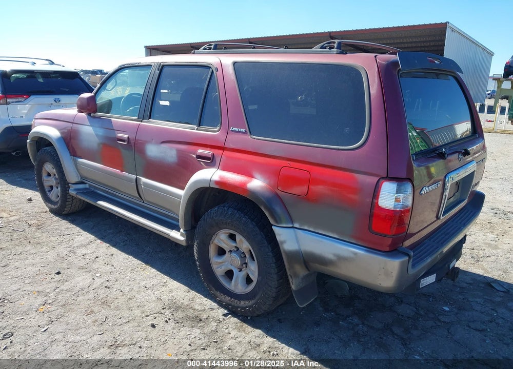 2002 TOYOTA 4RUNNER LIMITED V6 VIN: JT3HN87R029068924
