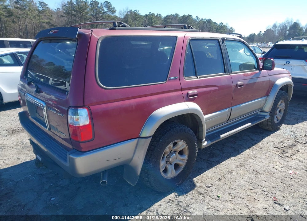2002 TOYOTA 4RUNNER LIMITED V6 VIN: JT3HN87R029068924