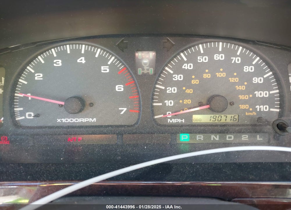 2002 TOYOTA 4RUNNER LIMITED V6 VIN: JT3HN87R029068924
