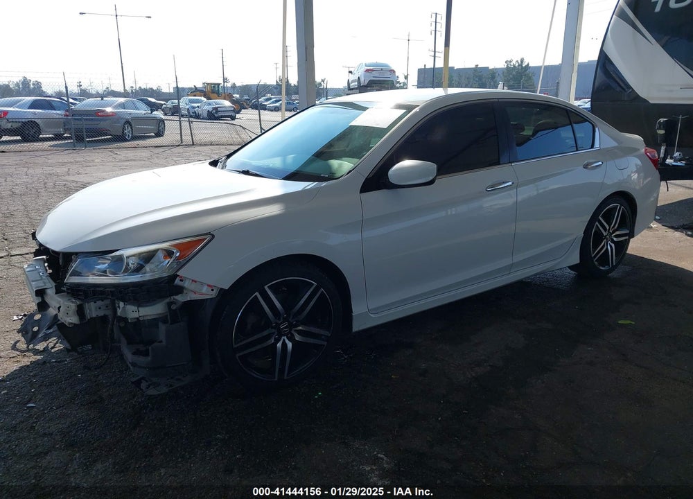 2016 HONDA ACCORD VIN: 1HGCR2F54GA206512