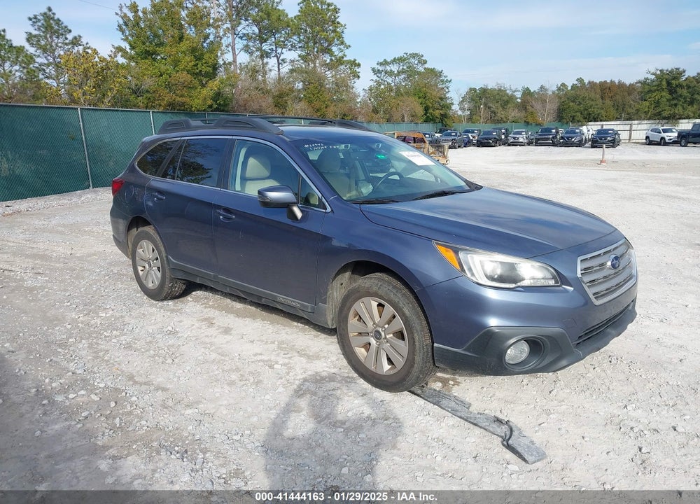2017 SUBARU OUTBACK 2.5I PREMIUM VIN: 4S4BSAFC8H3391530