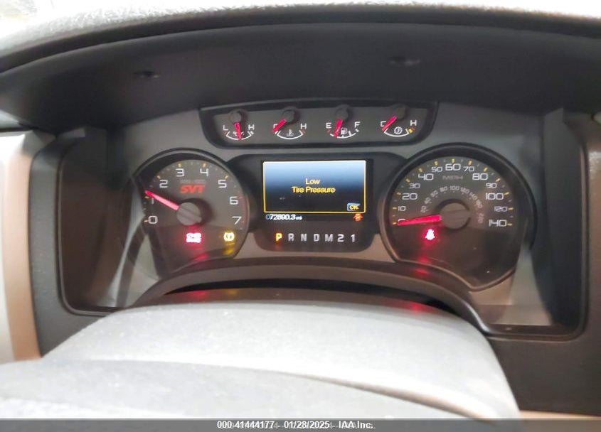 2012 FORD F-150 SVT RAPTOR VIN: 1FTFW1R67CFB84991
